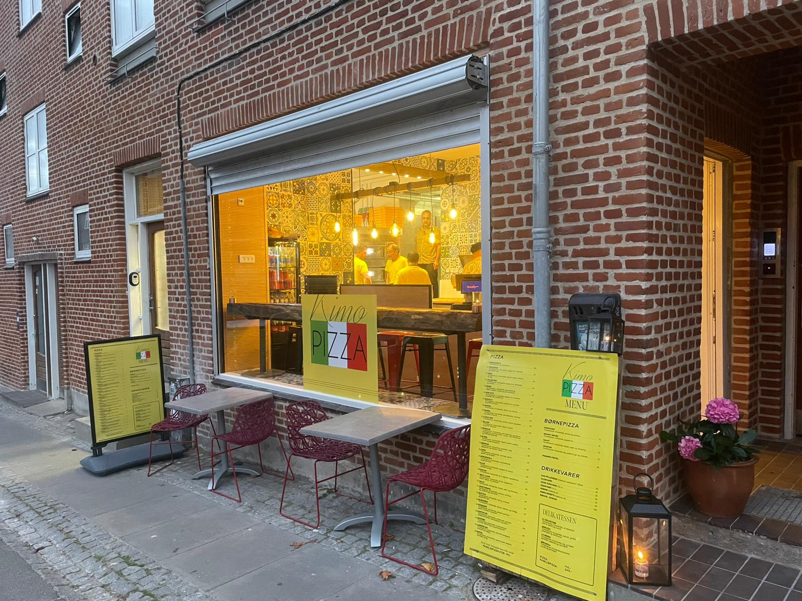 Kimo Pizza på Grønnegade 101 i Aarhus C